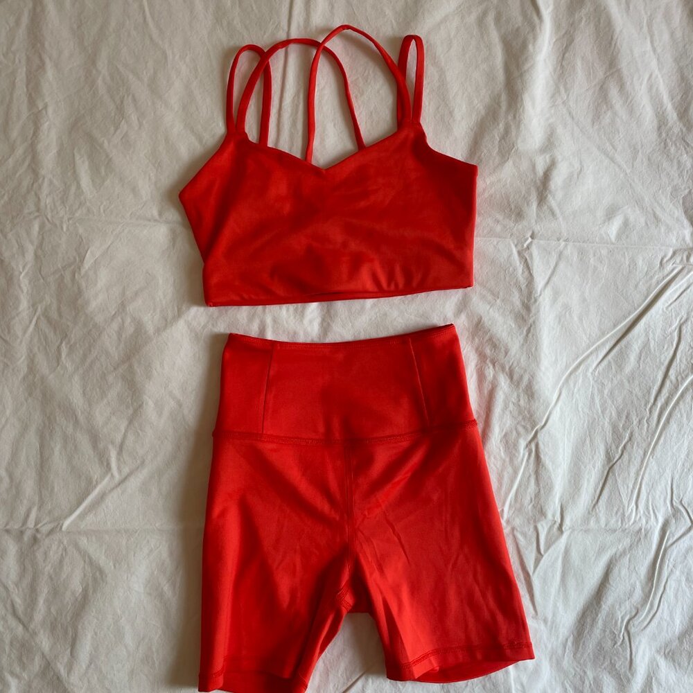 Never Worn Girlfriend Collective Workout Set